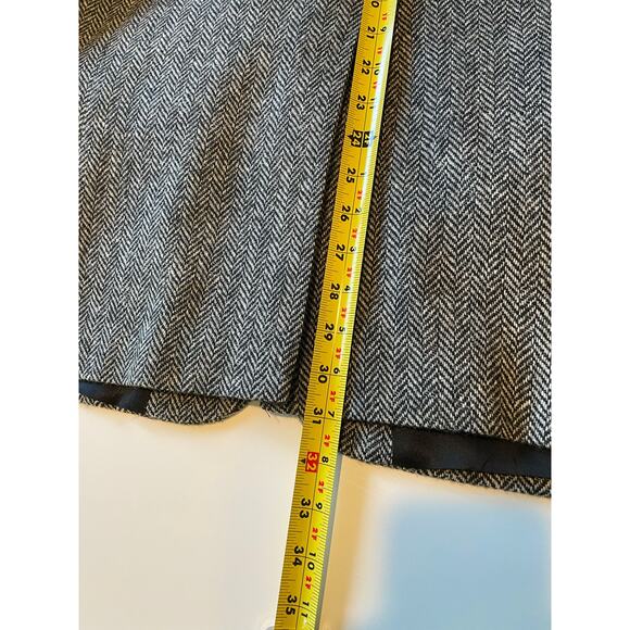 Robert Stock Vintage 100% Wool Tweed Blazer Sport Coat Size 42R Herringbone - Picture 10 of 11